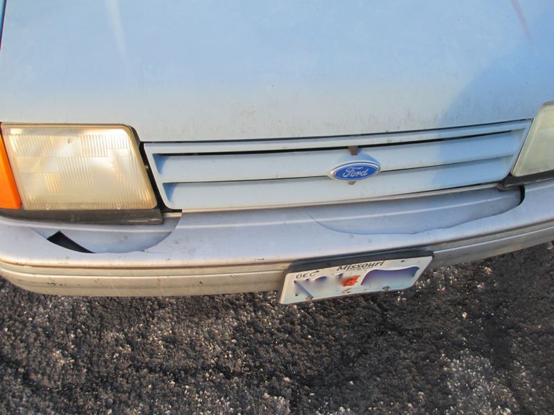 1990 Ford escort bumper cover #6