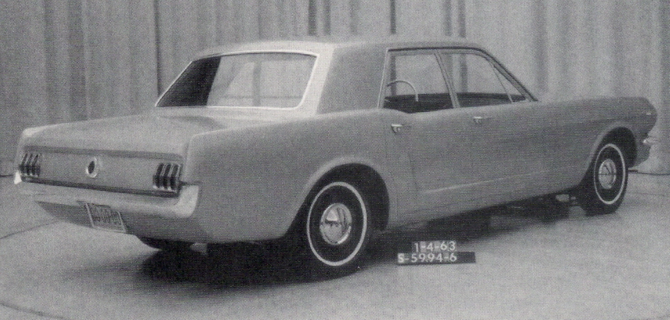 Ford mustang sedan april fools #4