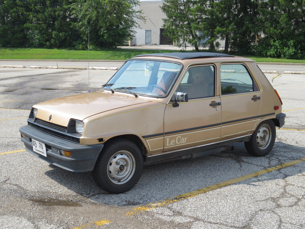 Cohort Sighting Renault LeCar What To Drive To Le Mall in 2014