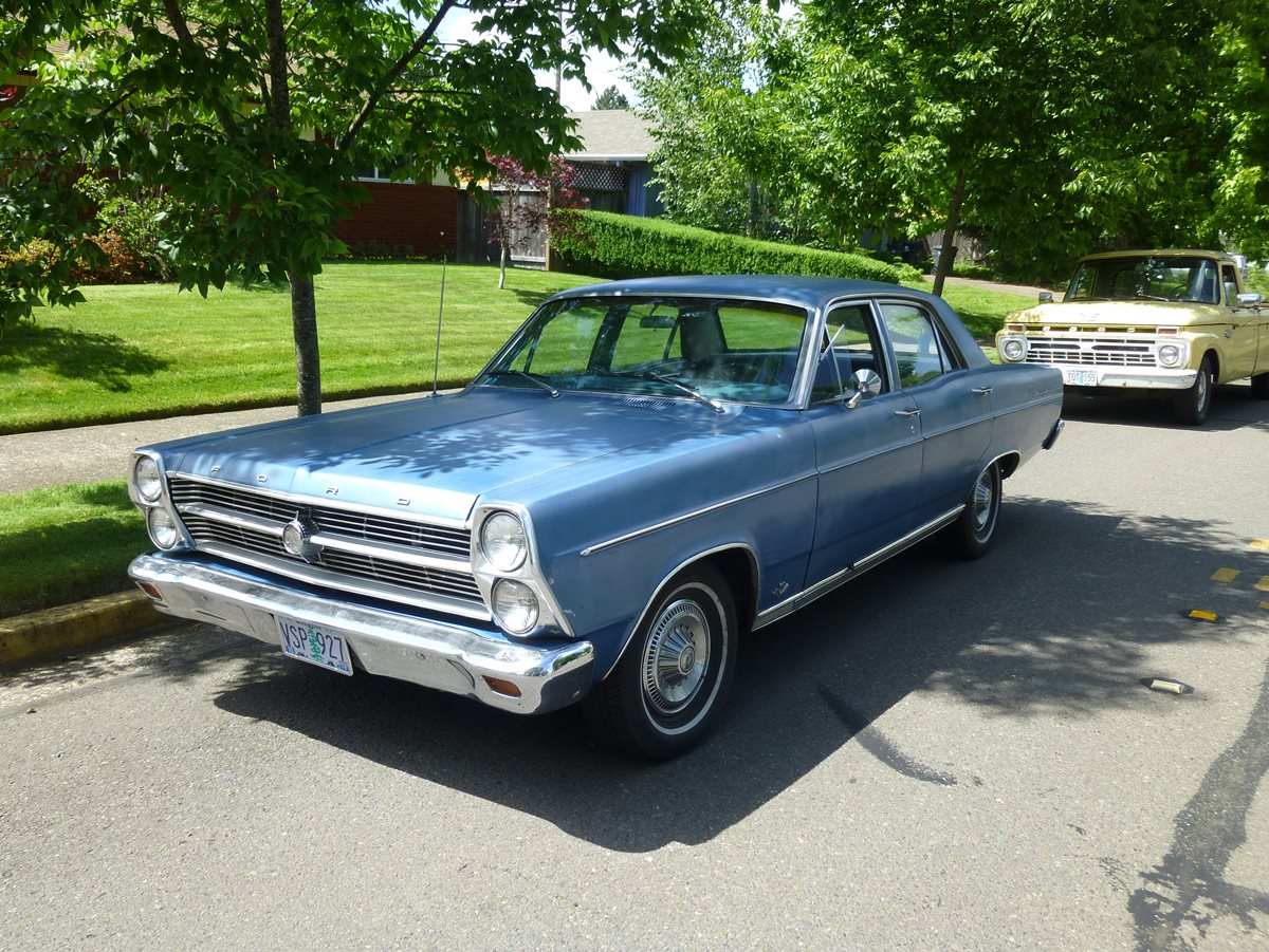 1966 Ford fairlane 4 door sedan #6