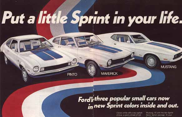 Bicentennial ford mustang