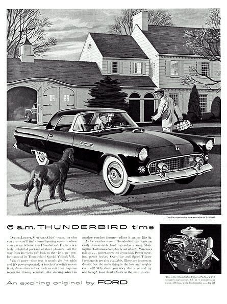 1955 Ford thunderbird ads #10