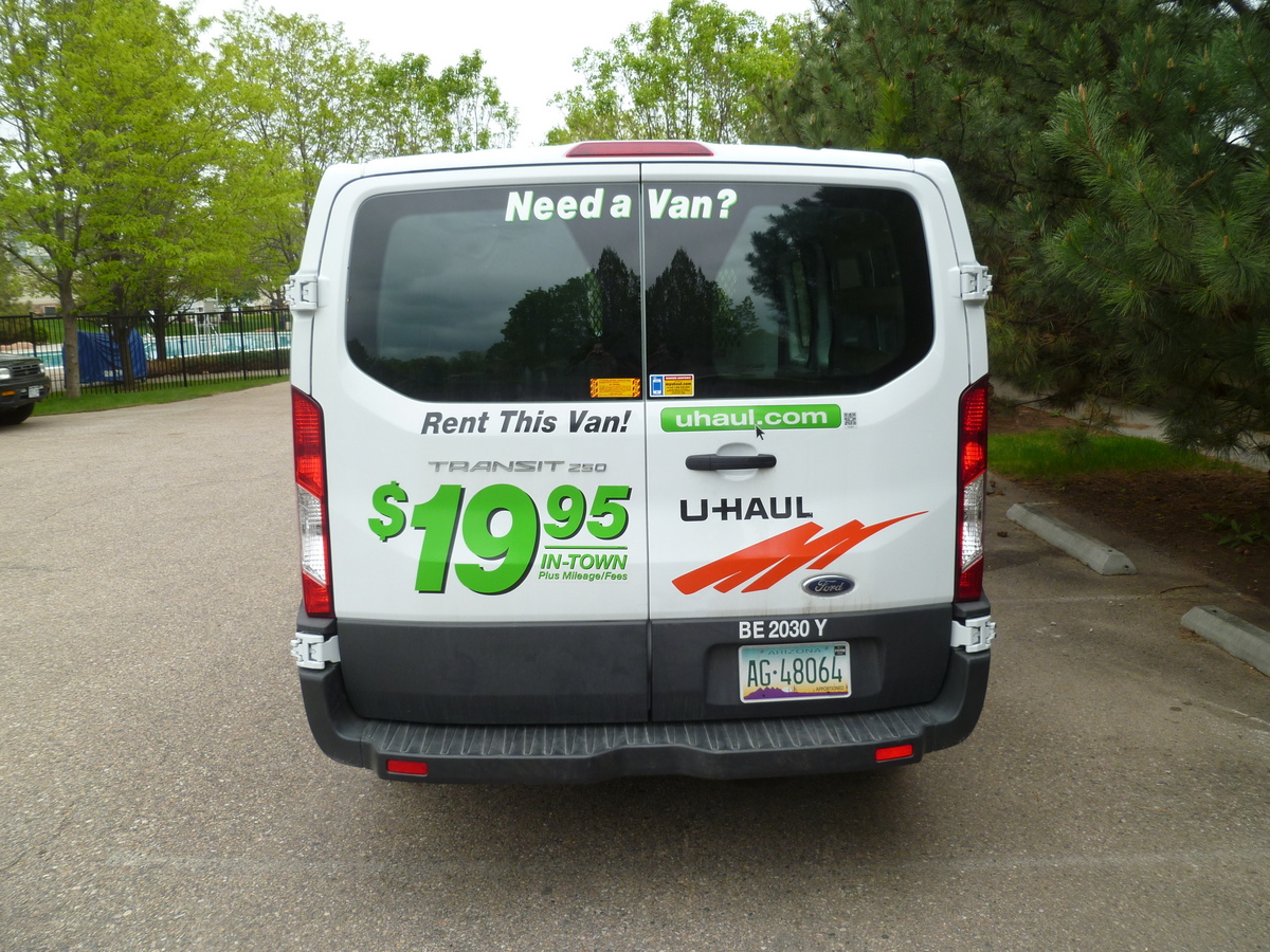 U haul ford cargo van #4