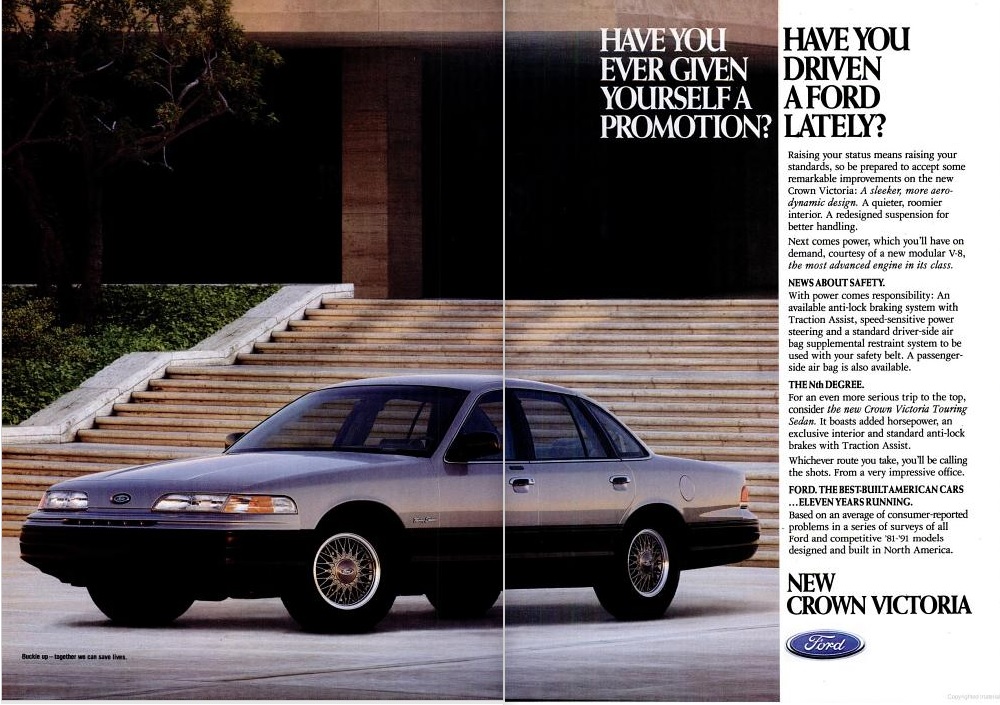 1992 Ford crown victoria touring sedan #6