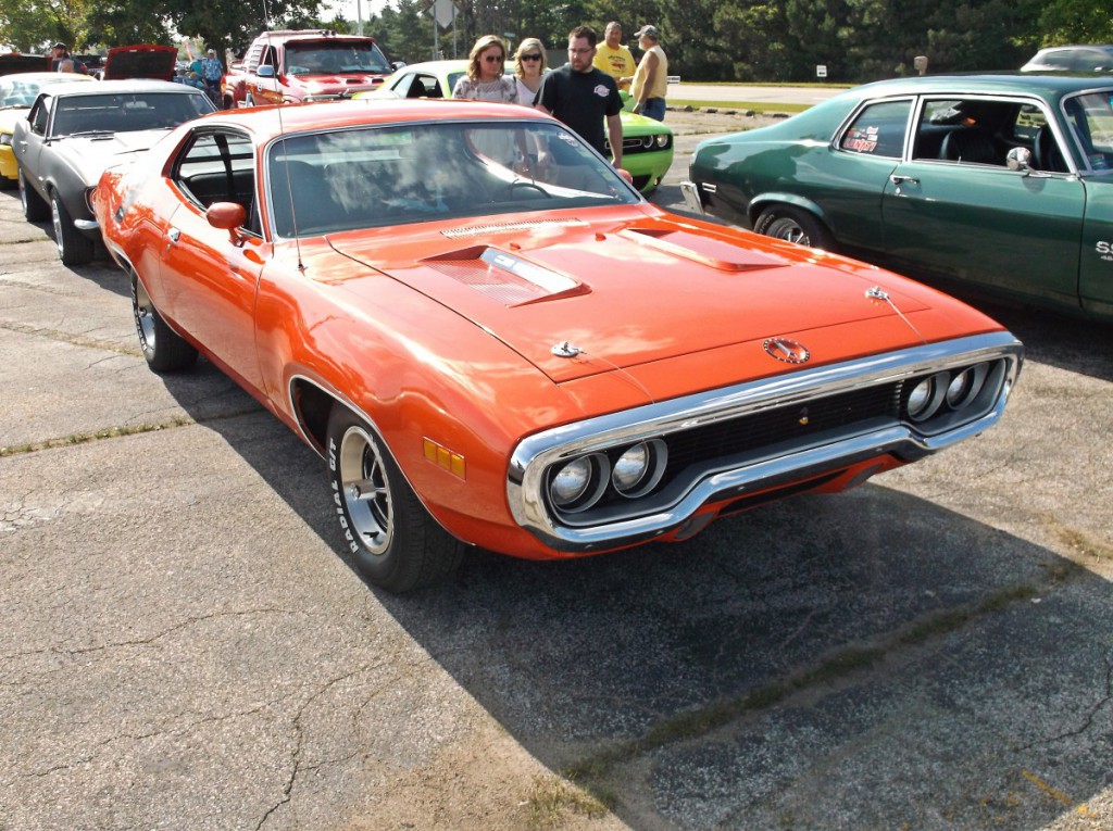 Car Show Classics: Fun at the Local Cruise–Two ’70s Muscle Cars and an