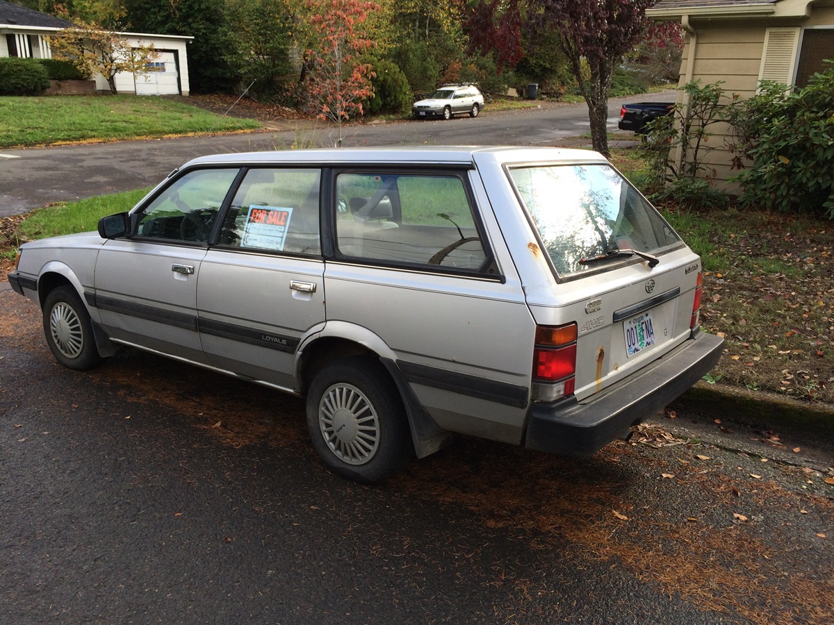 CC For Sale 1992 Subaru Loyale Wagon Already Gone Curbside Classic