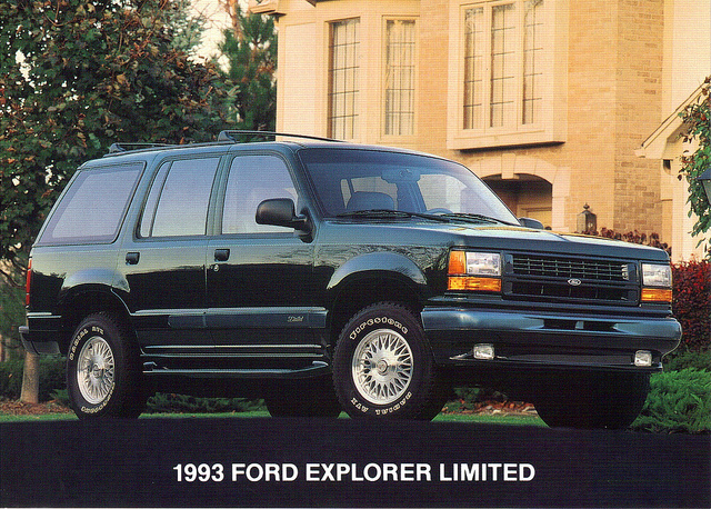 1992 Ford explorer body cladding