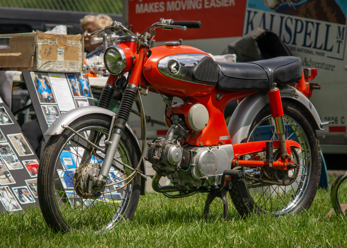 small retro motorcycles