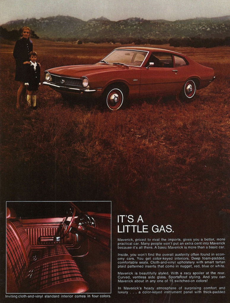 74 ford maverick for sale on Curbside Classic 1975 Ford Maverick Ldo Let S Drive Opulently Curbside Classic